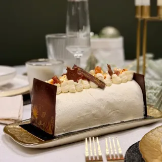 Bûche Éclat Gourmand - 8 personnes