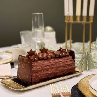 Bûche Noir Intense - 8 personnes