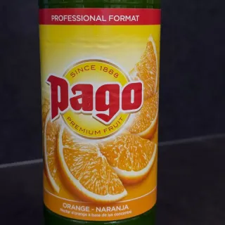 Jus de fruits Pago Orange